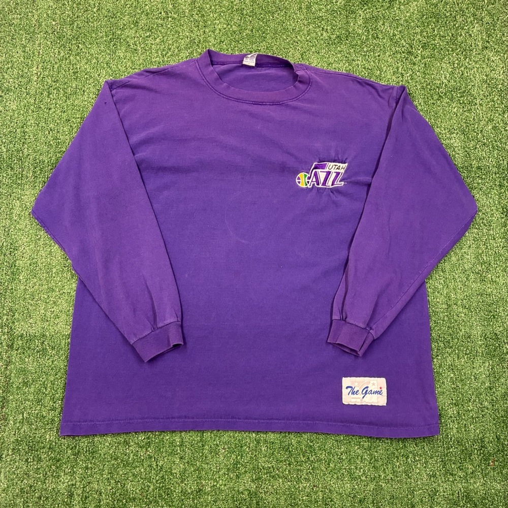 Vintage 90's NBA Utah‎ Jazz Long Sleeve T-shirt